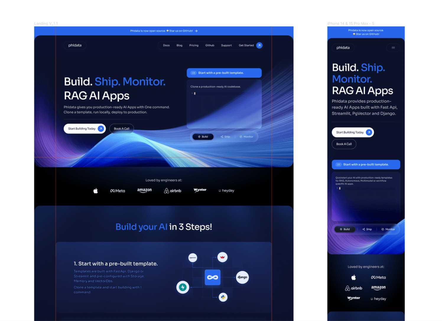 Phidata design exploration