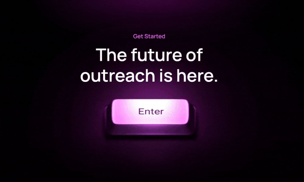 SellScale landing page design with 3D elements