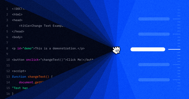 Split-screen showing a skeleton table of contents component with code to the left and a preview of the component to the right