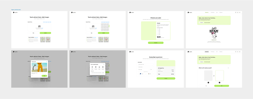 My Drip detailed onboarding screens